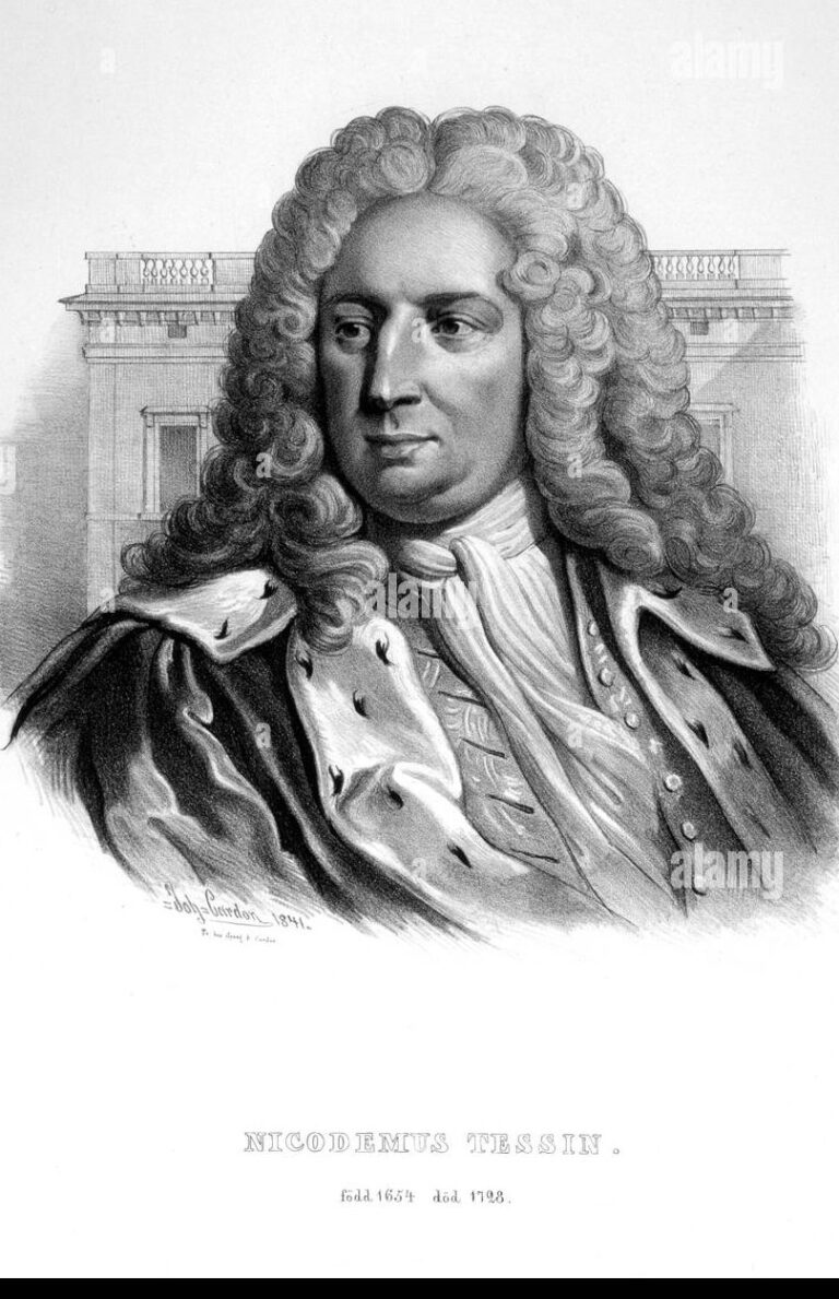 Biografía de Nicodemus Tessin el Joven