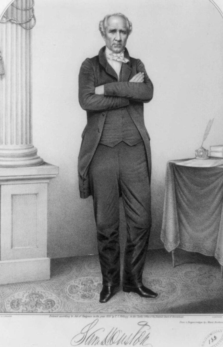 Biografía de Samuel Houston